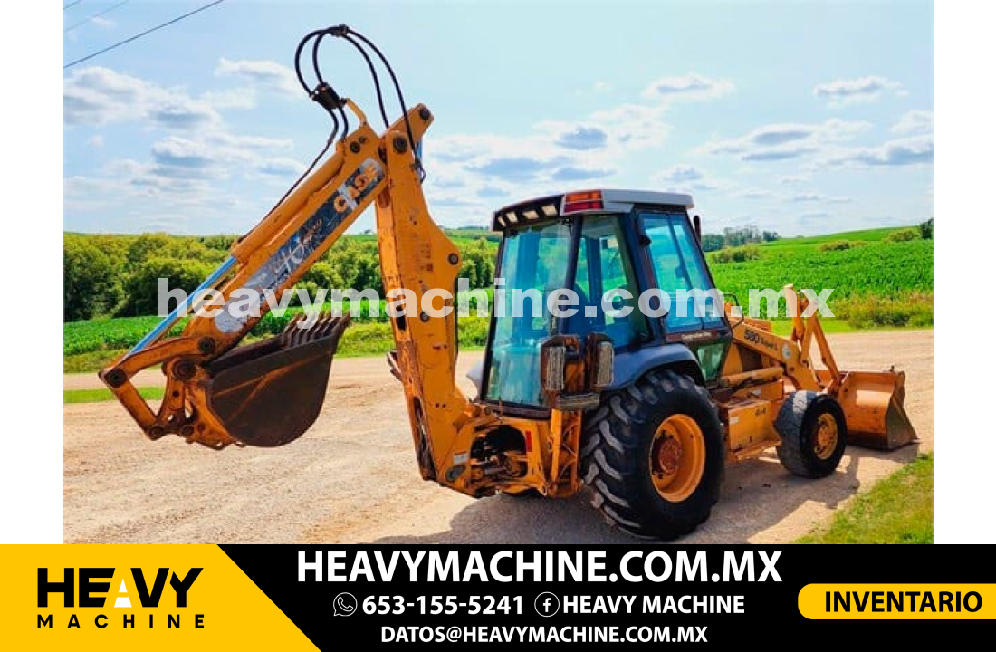 Maquinaria Pesada Retroexcavadora 2001 Case 580 Super L